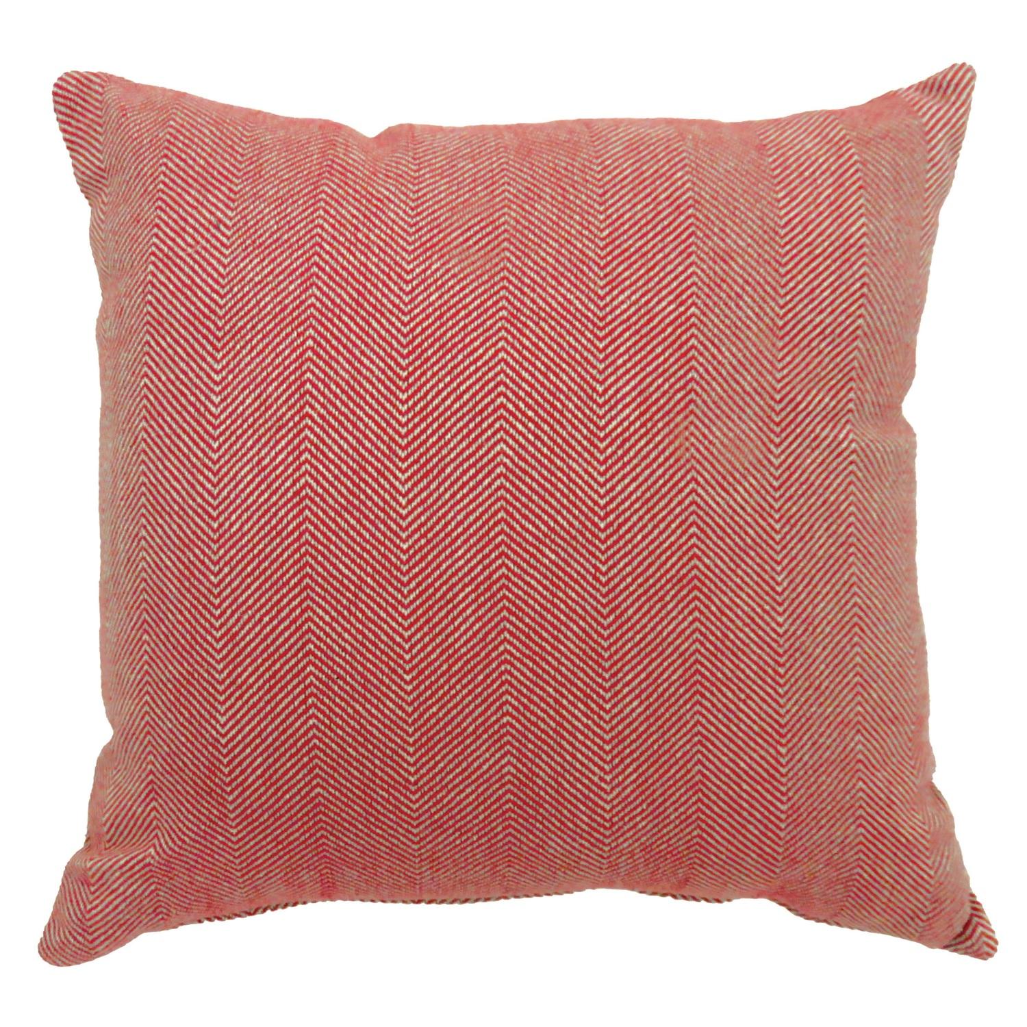 Contemporary Throw Pillow PL688-2PK-S Jill PL688-2PK-S in Red 