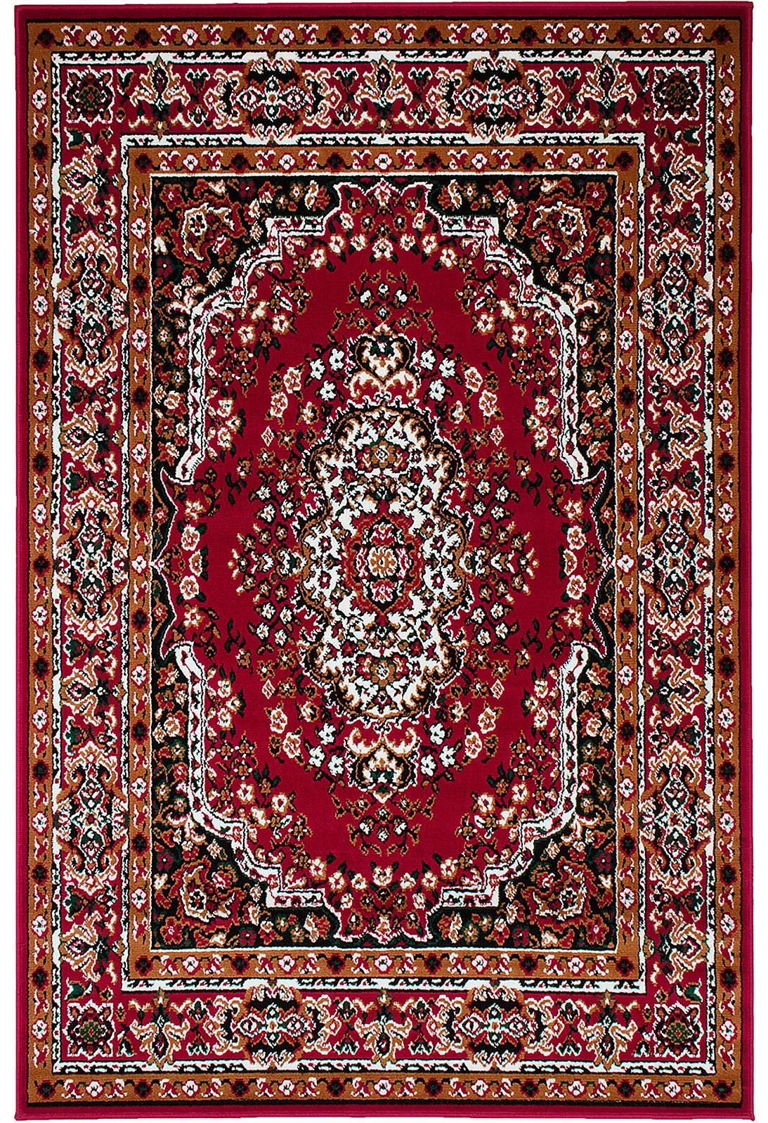 

    
Contemporary Red Polyester 5'x8' Area Rug Furniture of America RG5170 Shinta
