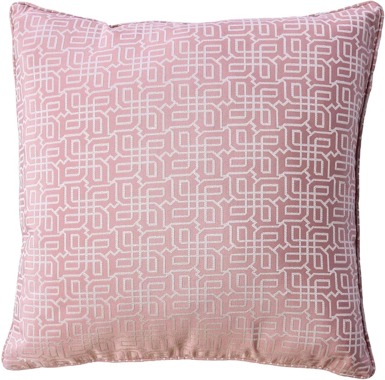 Contemporary Throw Pillow PL8004 Rose PL8004 in Pink 