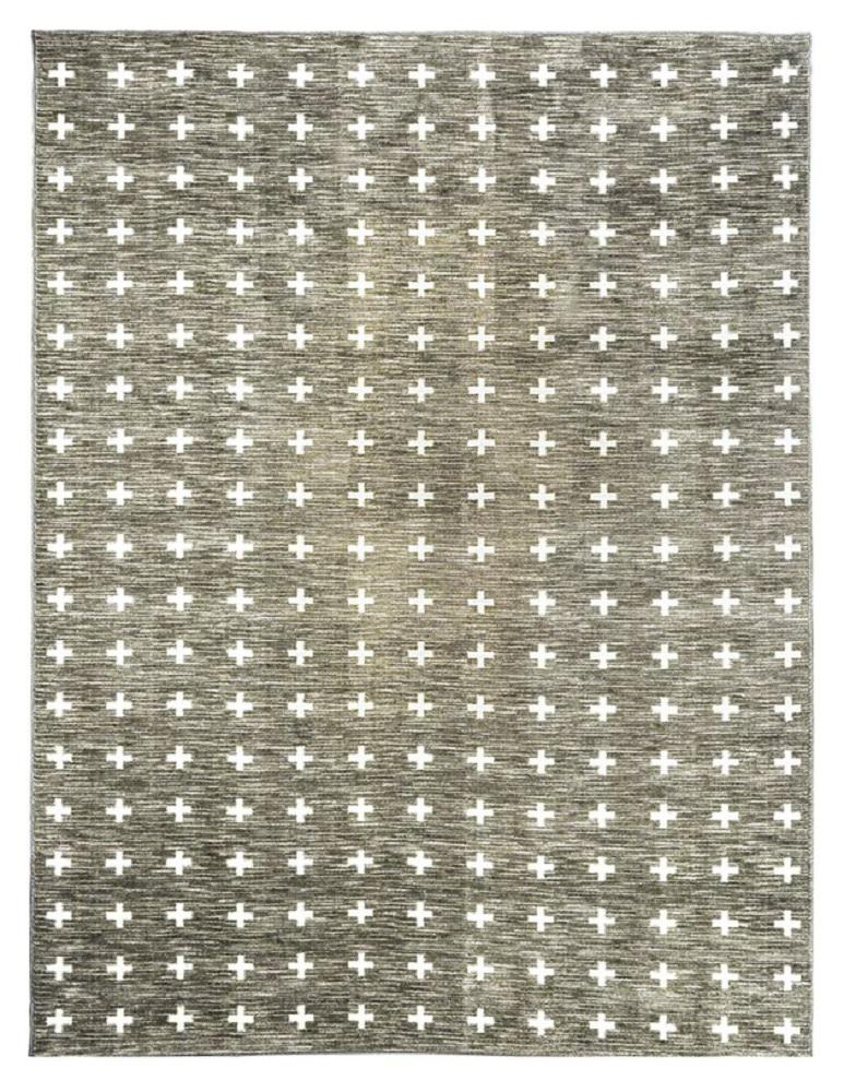 Contemporary Area Rug RG8141-S Acanthus RG8141-S in Taupe 