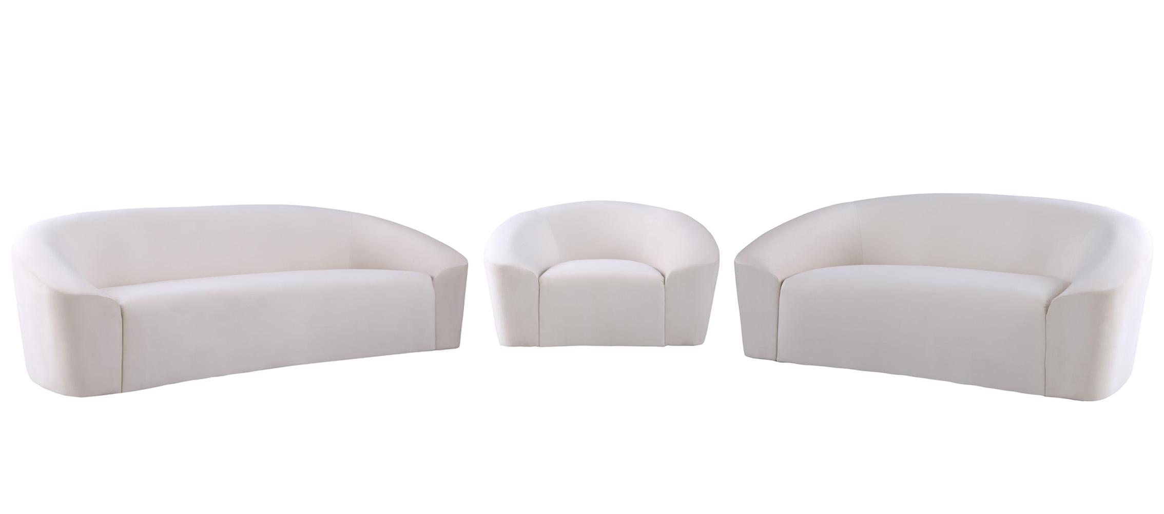 

    
 Photo  Cream Velvet Chair Set 2Pcs RILEY 610Cream-C Meridian Modern Contemporary
