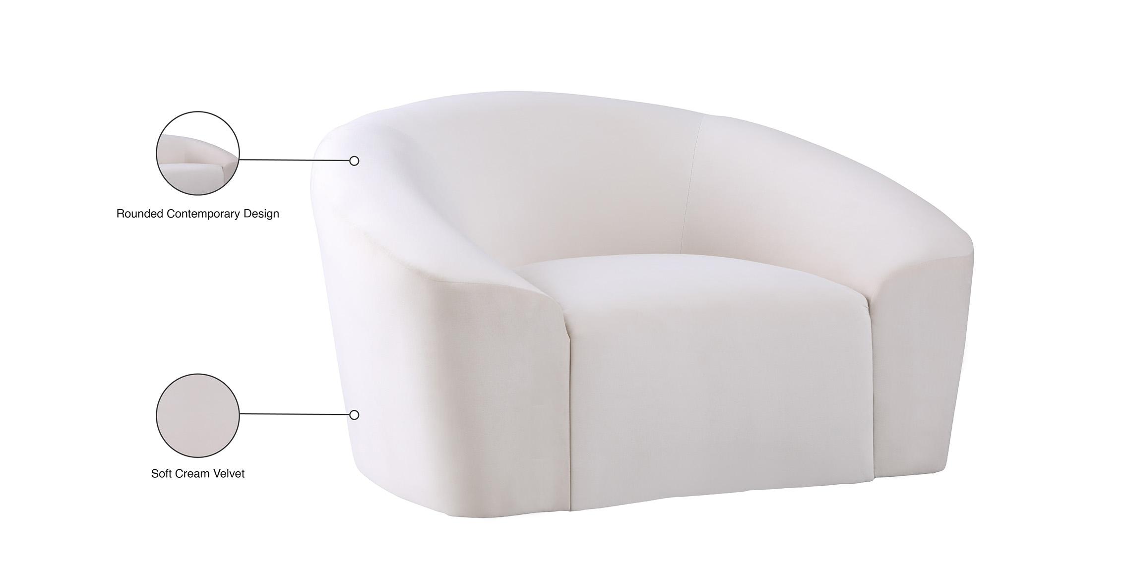 

    
 Order  Cream Velvet Chair Set 2Pcs RILEY 610Cream-C Meridian Modern Contemporary

