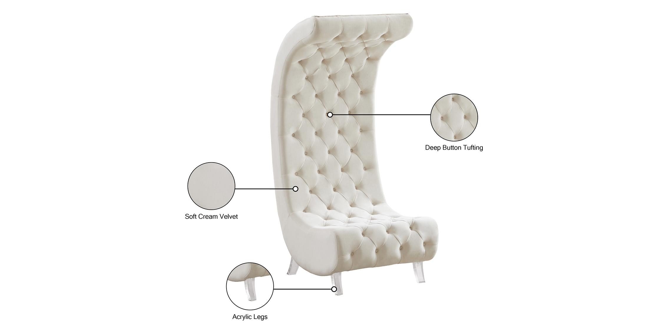 

    
568Cream-C Meridian Furniture Accent Chair
