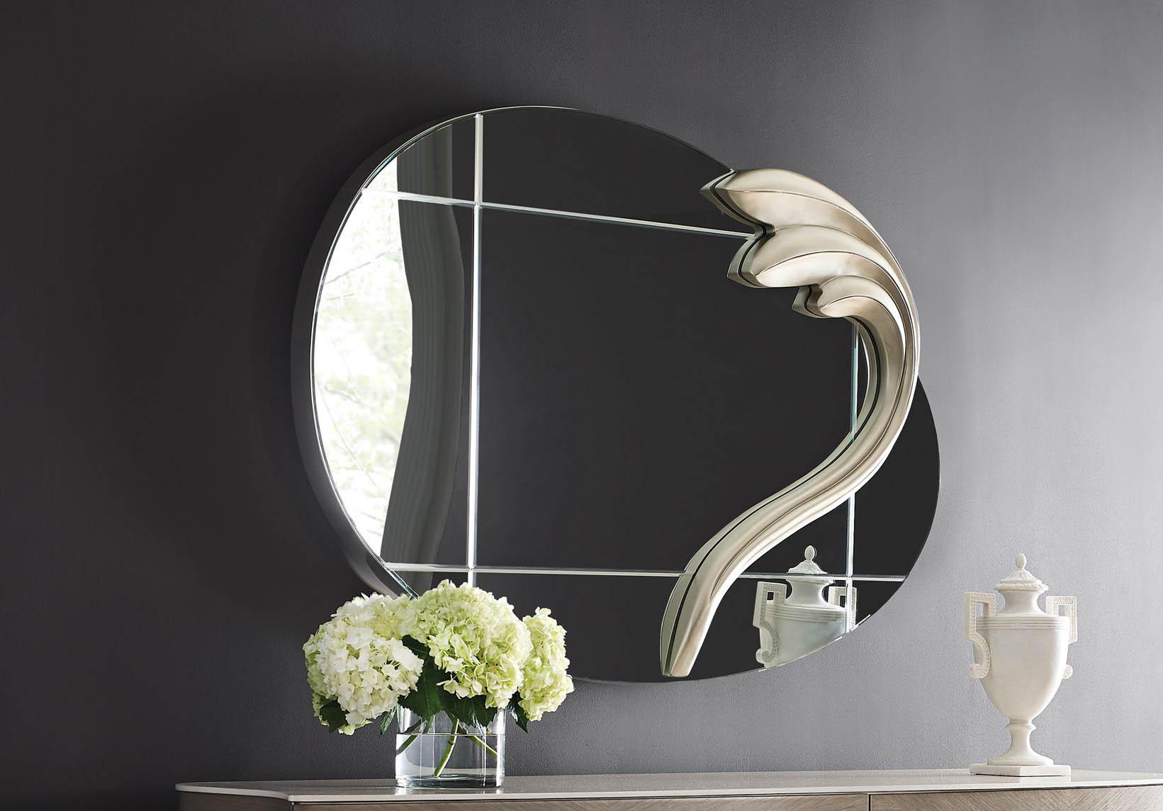 

    
Frame in Soft Radiance Vintage-Inspired Glamour Mirror LILLIAN by Caracole
