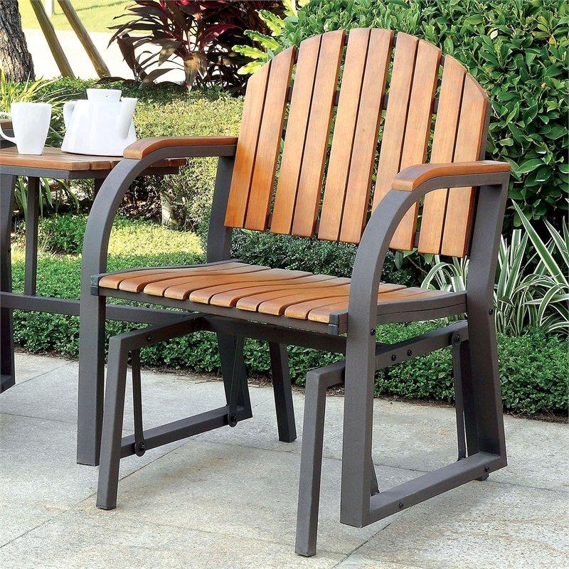 

                    
Furniture of America PERSE CM-OC2555 Outdoor Rocking Chair Set Oak/Dark Gray  Purchase 
