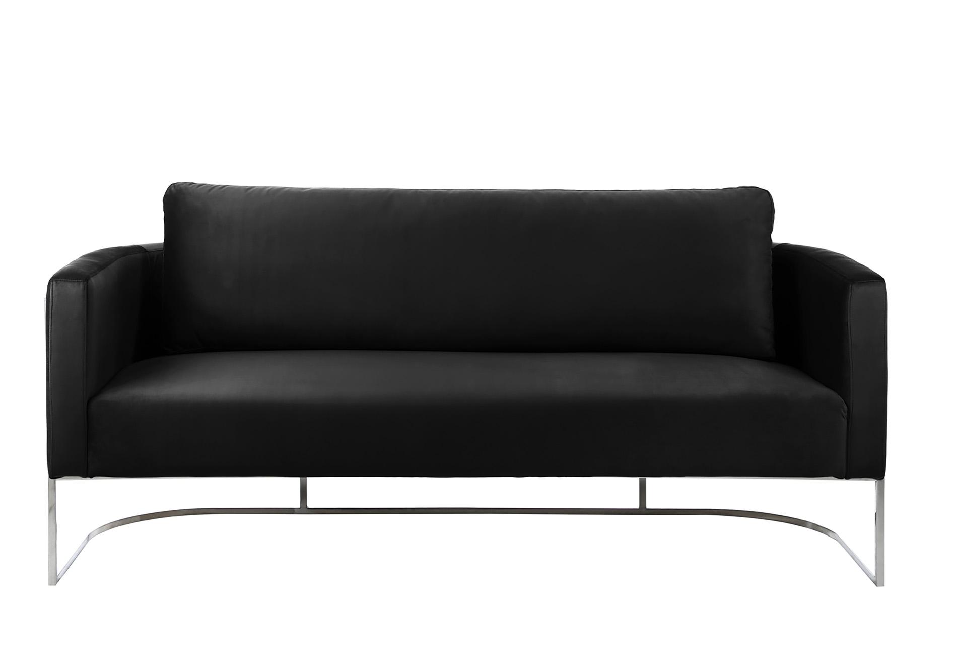 

        
Meridian Furniture CASA 691Black-S Sofa Black Velvet 094308254609
