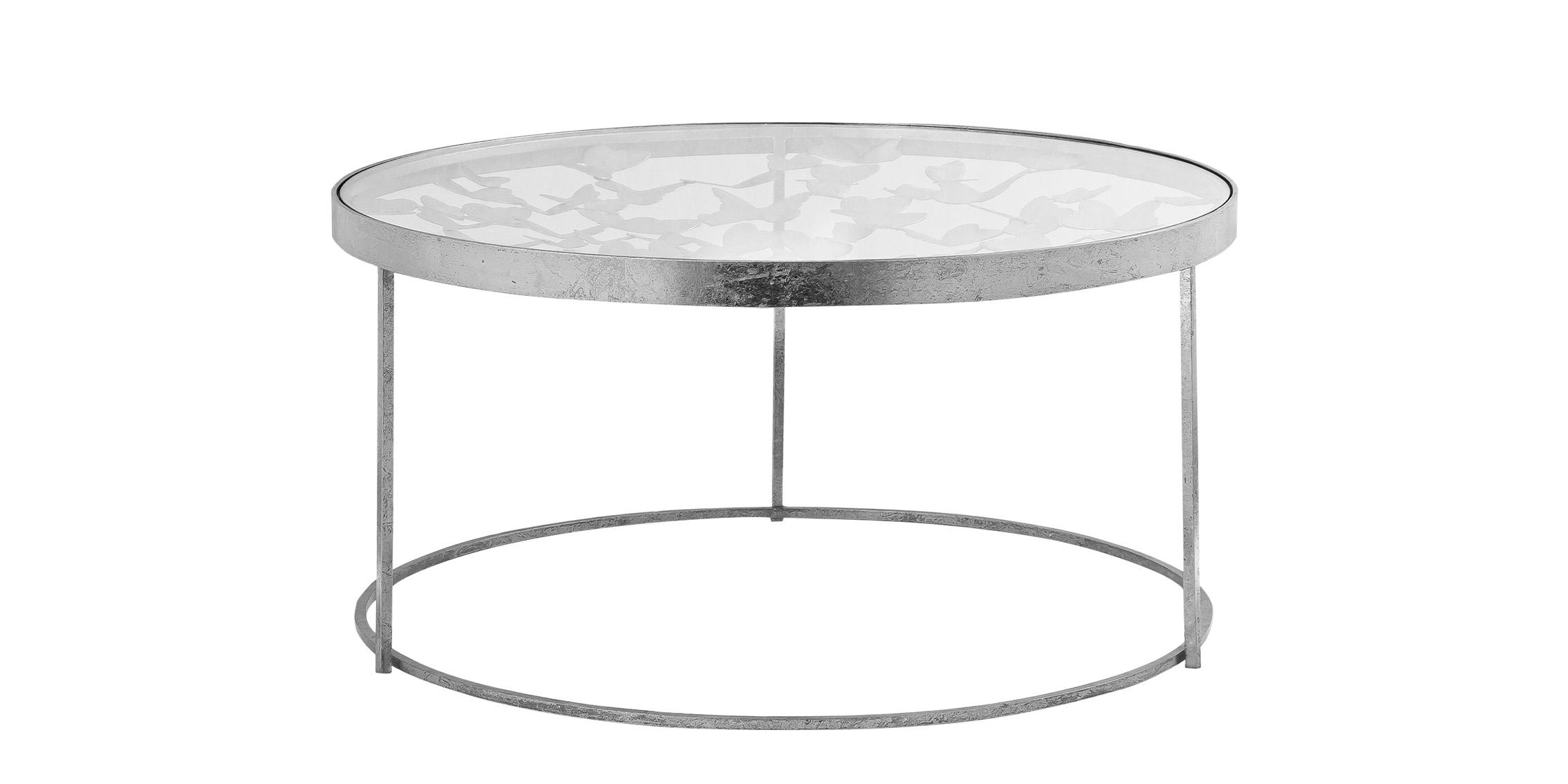 

        
Meridian Furniture BUTTERFLY 471-C Coffee Table Silver  704831409130
