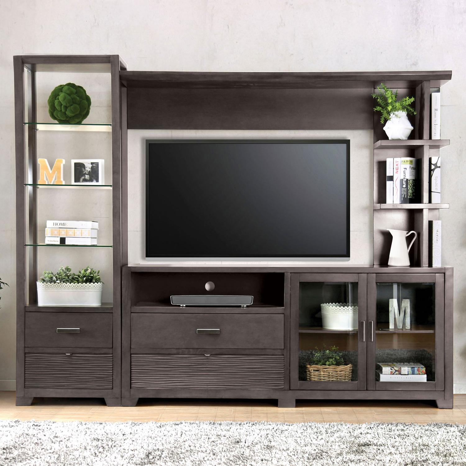 Furniture of America CM5900-3PC Tienen TV Stand Set