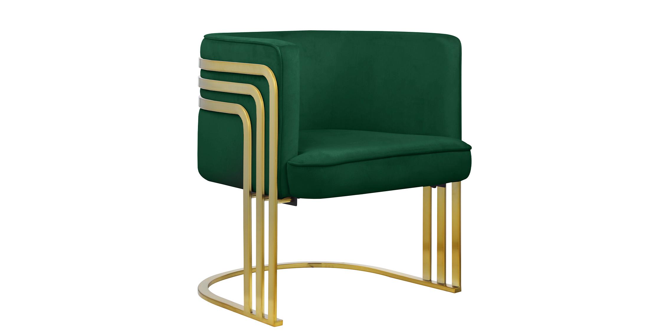Meridian Furniture RAYS 533Green Accent Chair