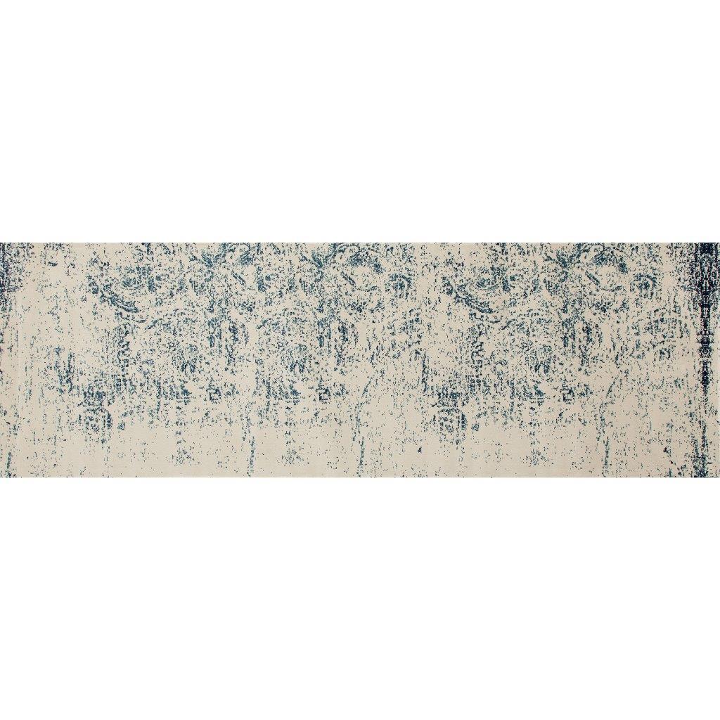 

    
Kanpur Weathered Block Blue 2 ft. 7 in. x 8 ft. 1 in. Runner by Art Carpet
