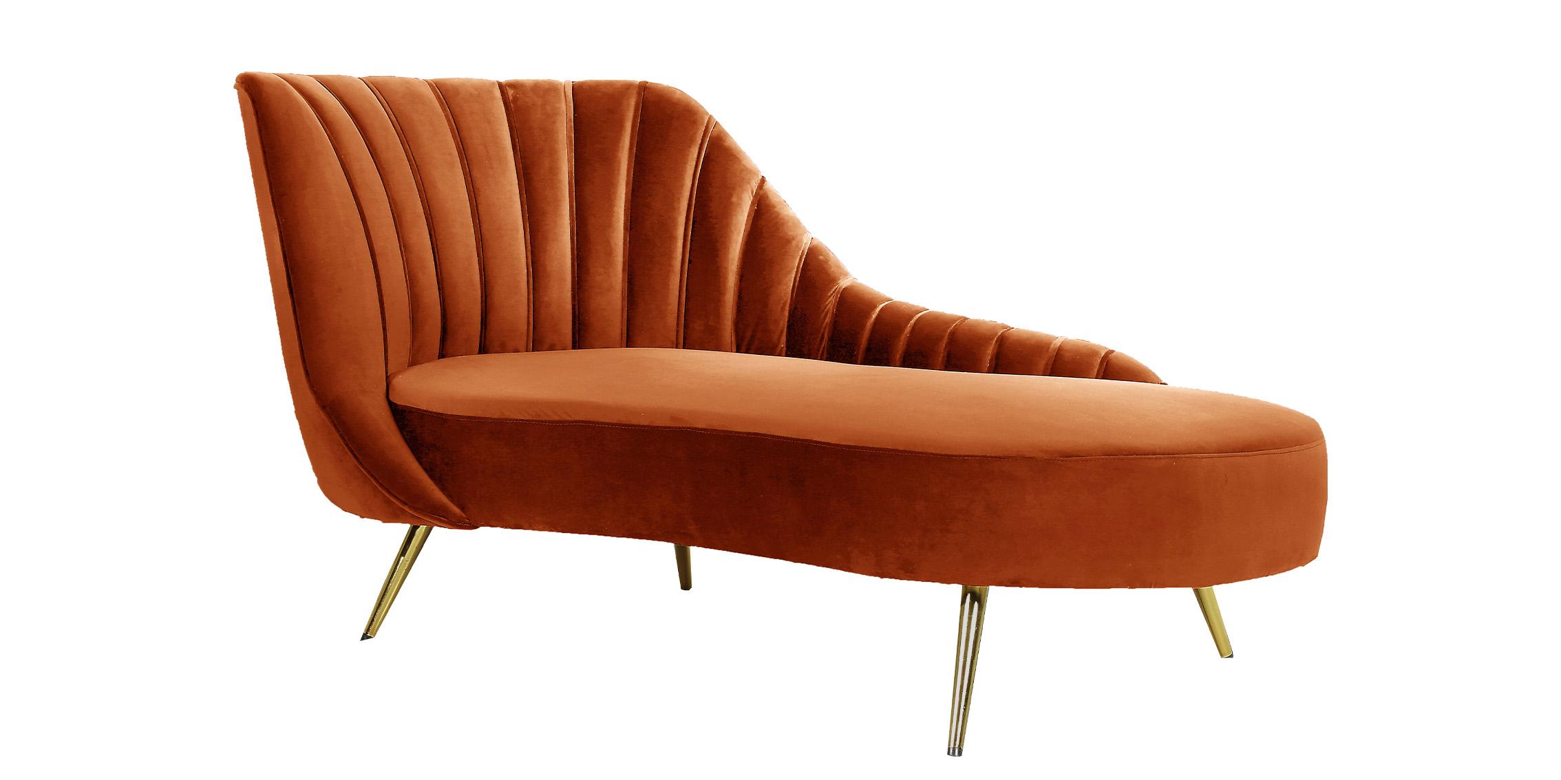 

    
Cognac Velvet Curved Back Chaise Lounge 622Cognac Margo Meridian Contemporary
