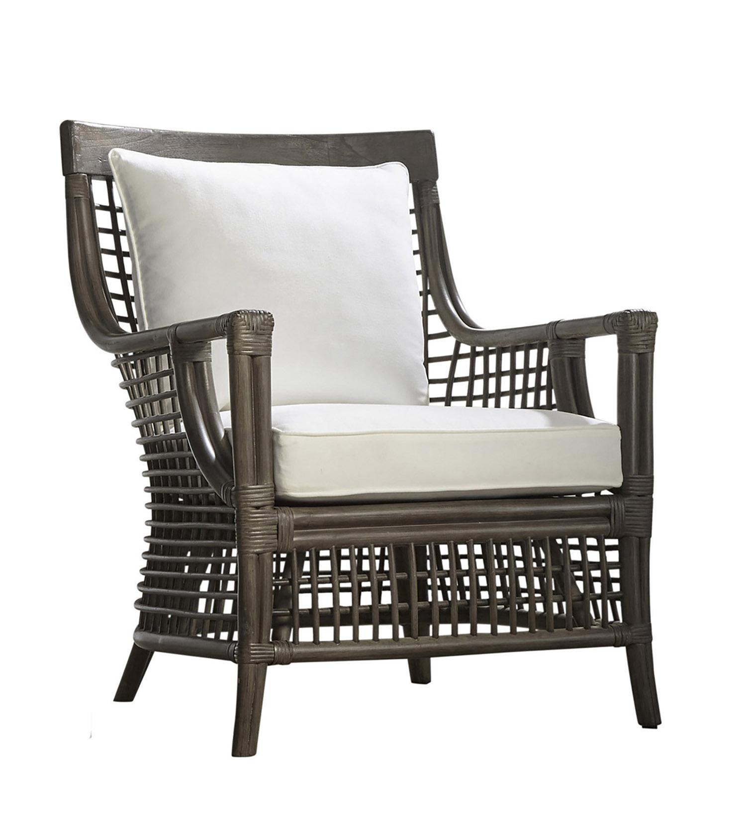Classic Outdoor Chair Millbrook PJS-7001-KBU-LC in Gray Fabric