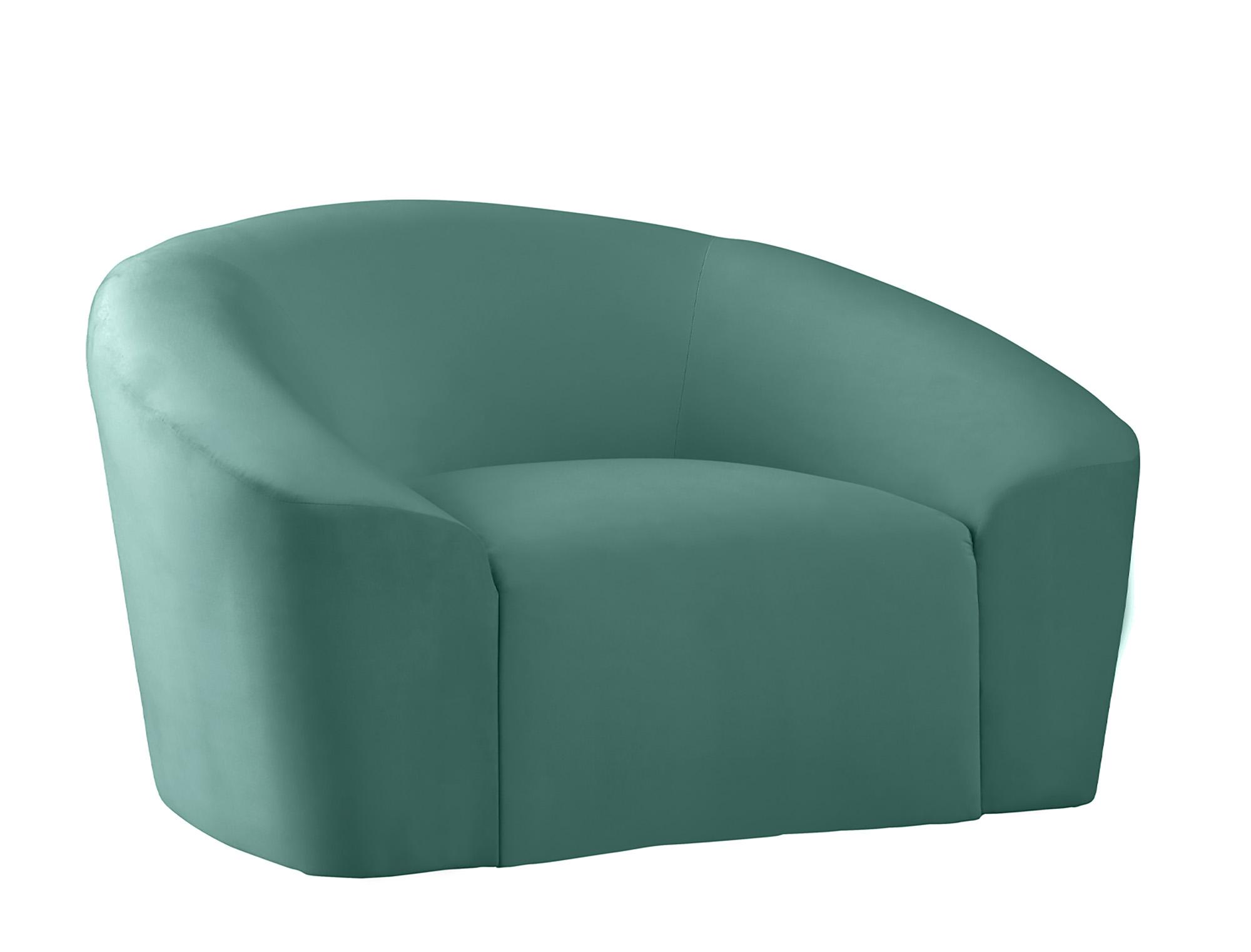Contemporary, Modern Arm Chair RILEY 610Mint-C 610Mint-C in Mint Velvet