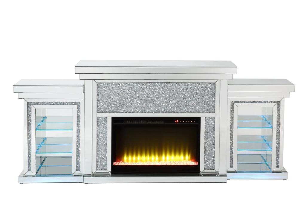 

    
AC00524-3pcs Acme Furniture Fireplace
