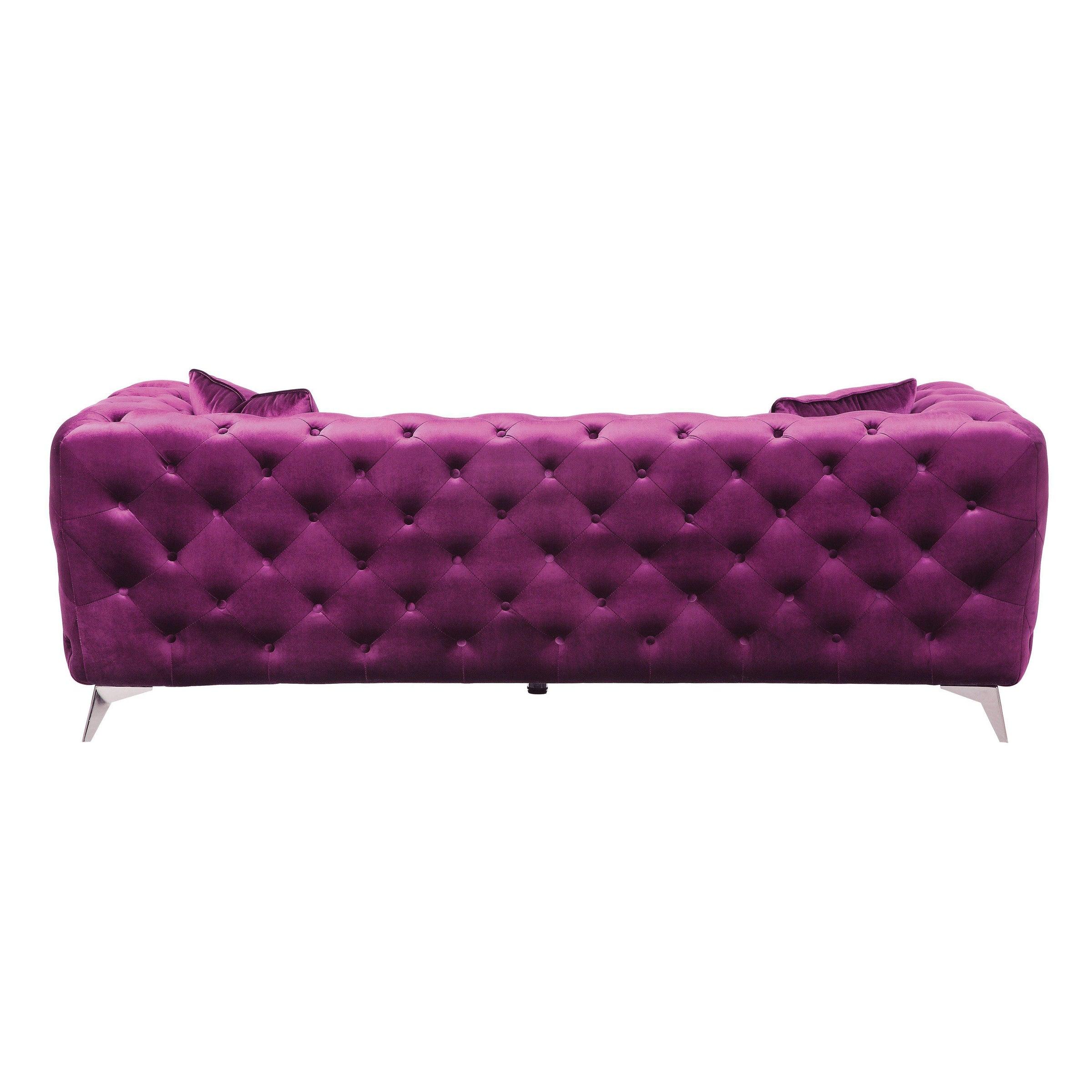 

    
Acme Furniture Atronia Sofa Purple 54905
