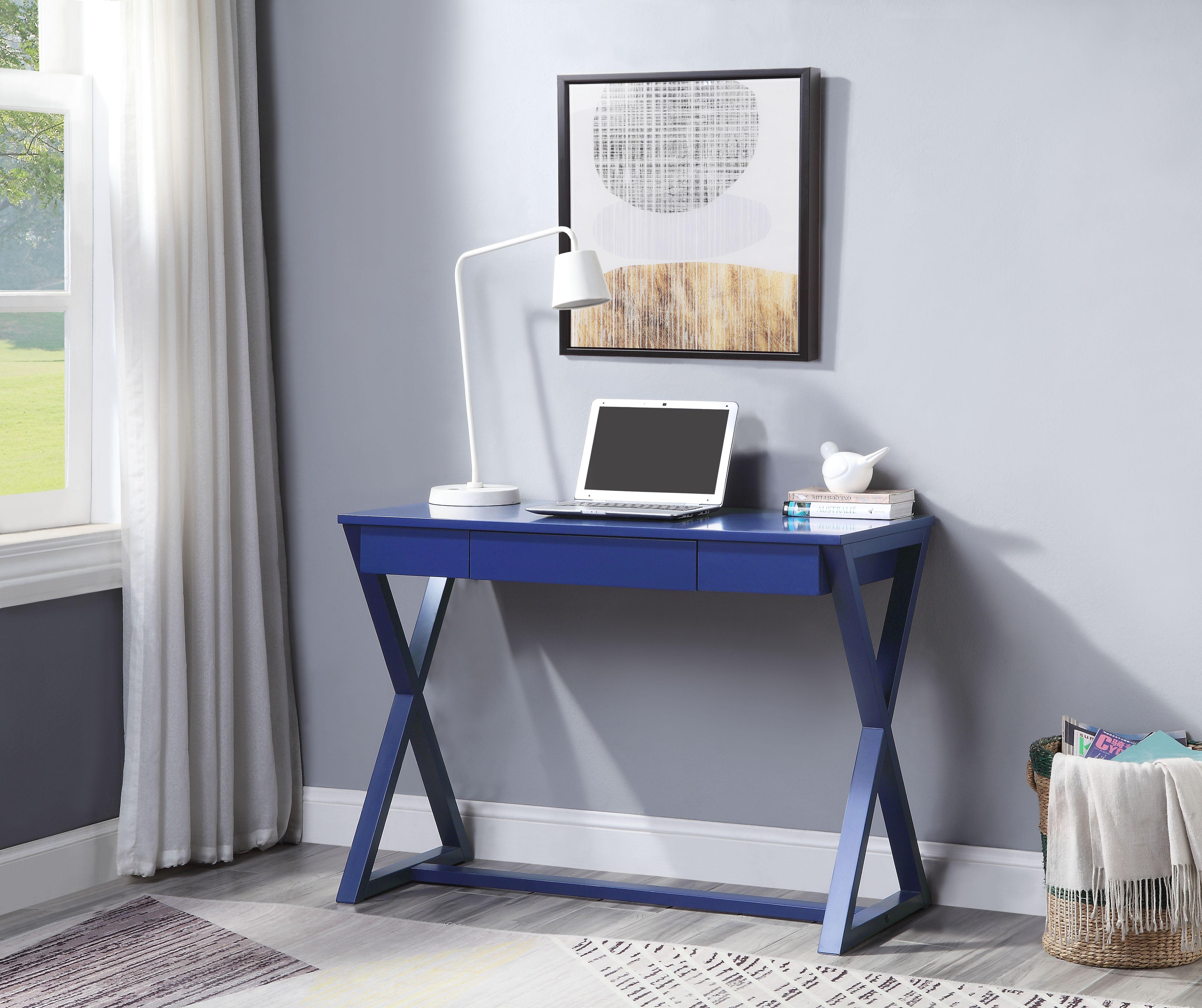 Modern, Transitional Writing Desk OF00173 Nalo OF00173 in Blue 