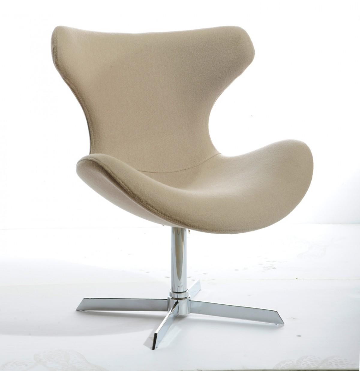 

    
Beige Fabric Lounge Chair VIG Modrest Aludra Modern Contemporary
