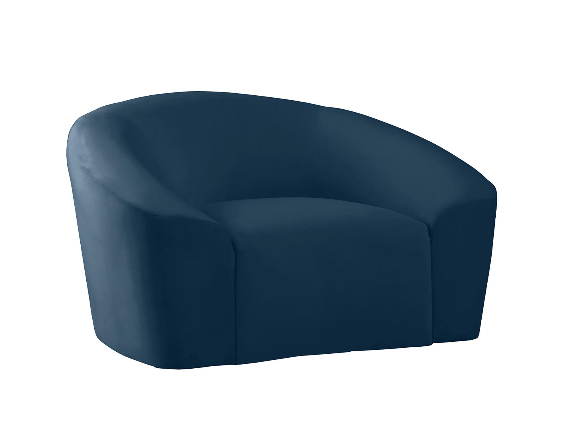 

    
Navy Velvet Chair RILEY 610Navy-C Meridian Modern Contemporary
