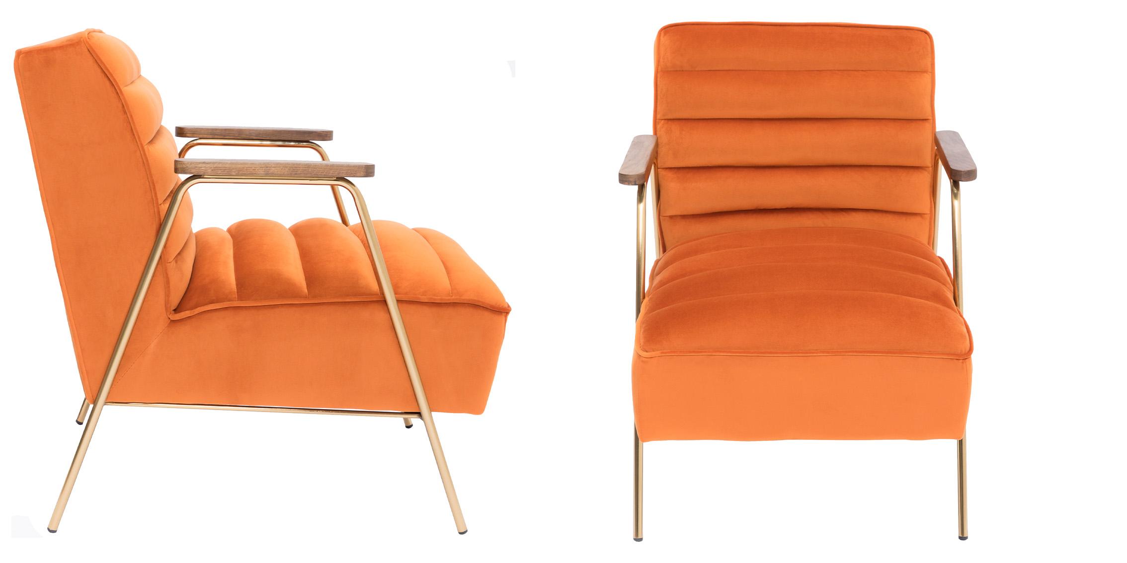 

    
Meridian Furniture WOODFORD 521Orange Accent Chair Set Orange/Gold 521Orange-Set-2
