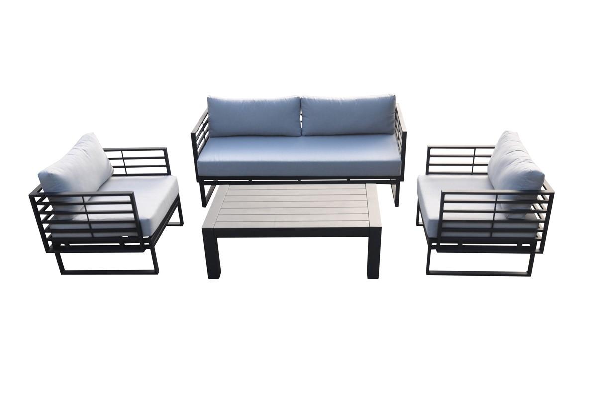 

                    
Buy Outdoor Grey & Black Sofa Set 4 Pcs VIG Renava Wharf SPECIAL ORDER PRODUCT
