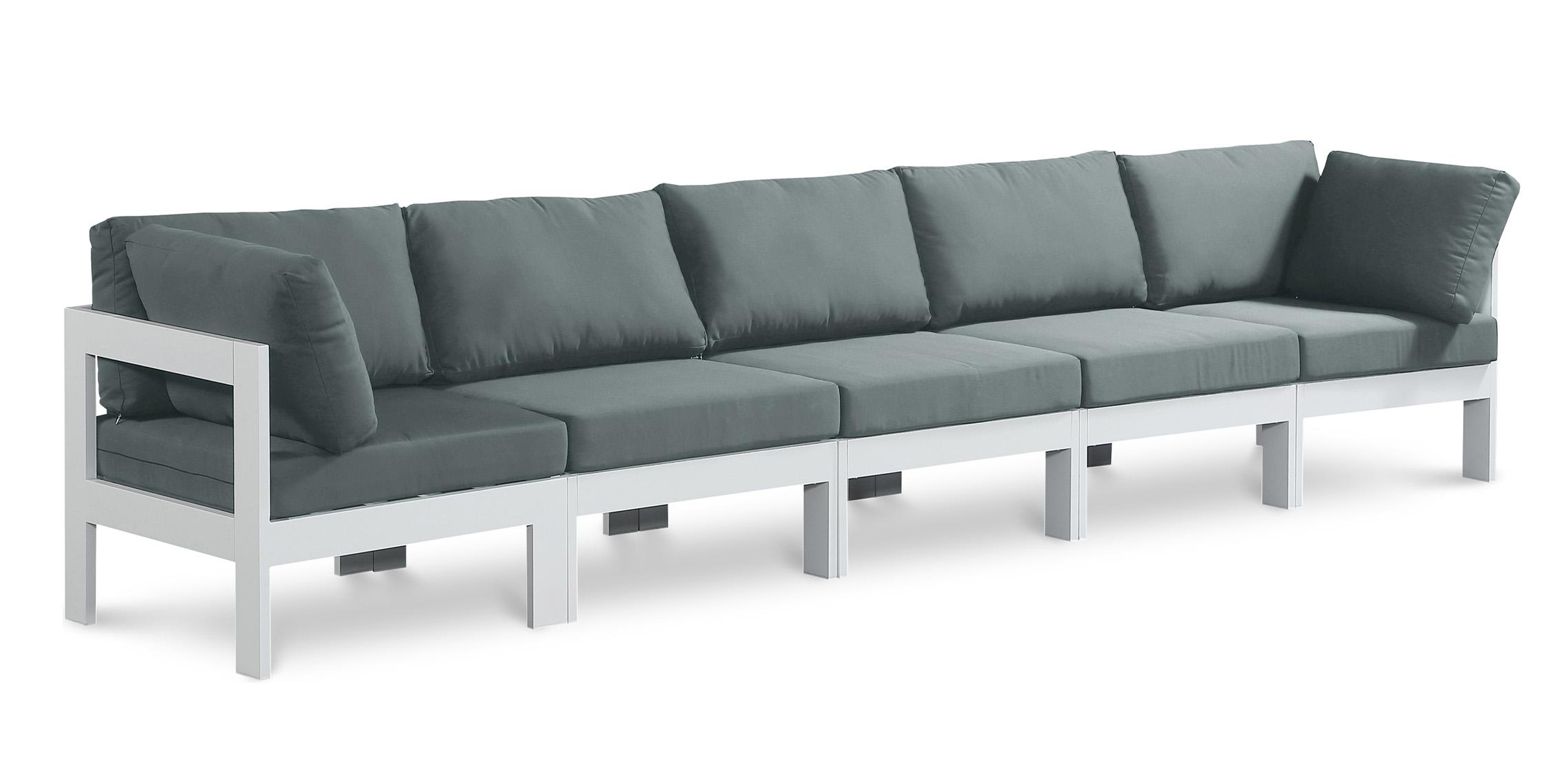Meridian Furniture NIZUC 375Grey-S150A Patio Sofa