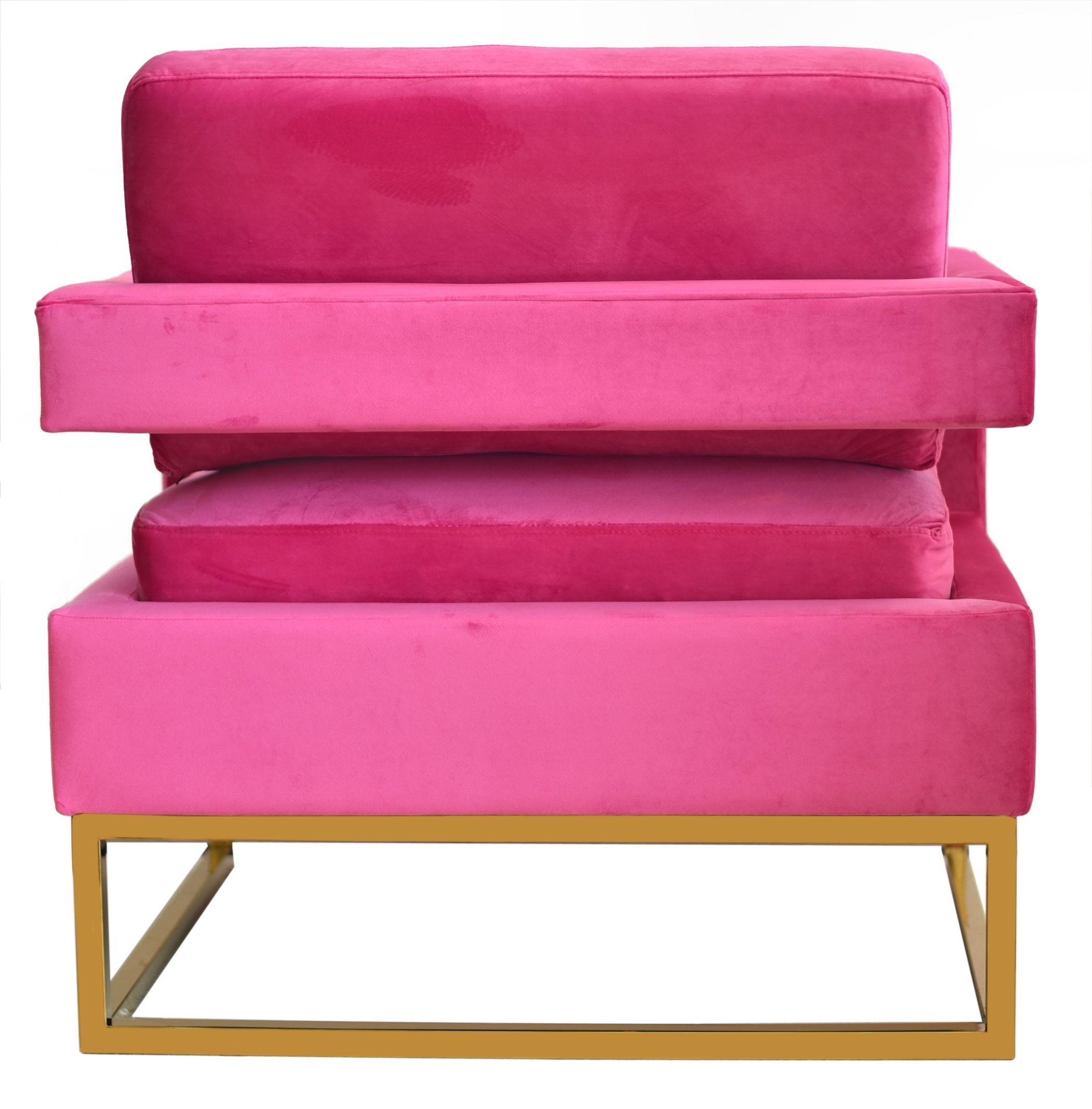 

                    
VIG Furniture VGRHRHS-AC-201-PNK-CH-Set-2 Arm Chair Set Pink/Gold Velvet Purchase 
