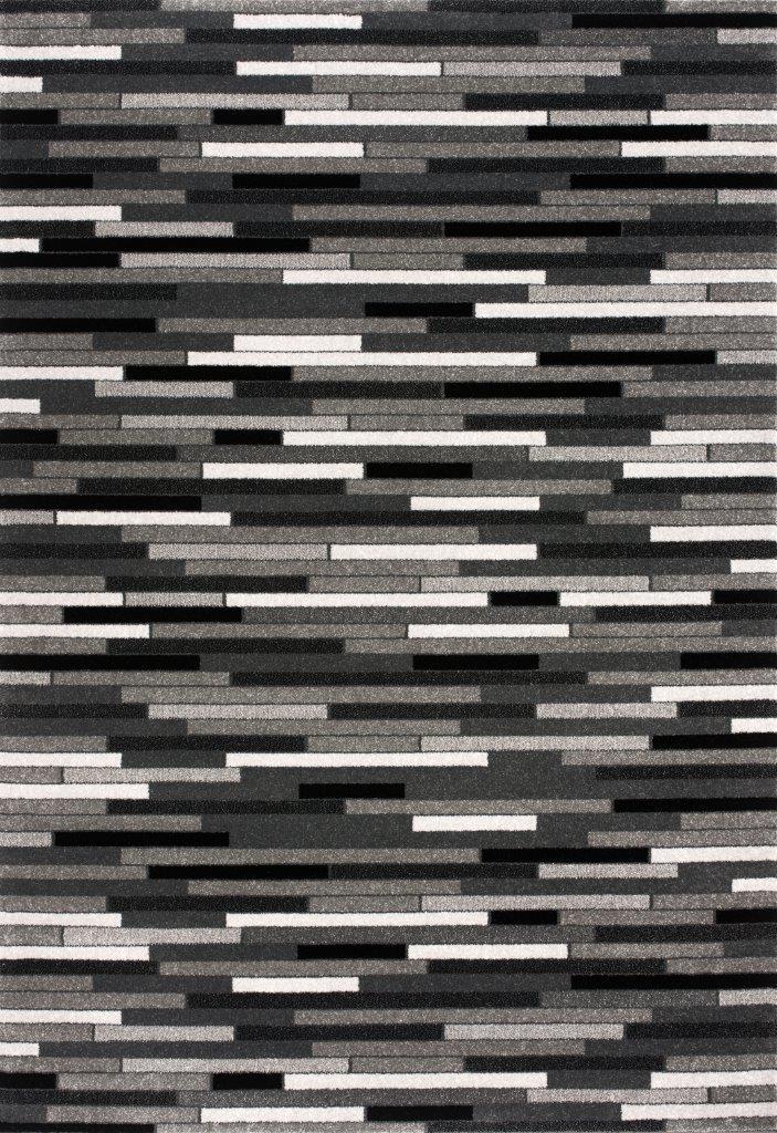 

    
Tortola Black and Gray Blocks Area Rug 8x10 by Art Carpet
