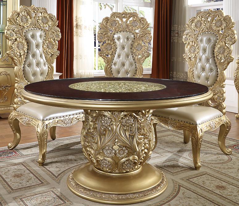 Homey Design Furniture HD-1801 – ROUND DINING TABLE Round table
