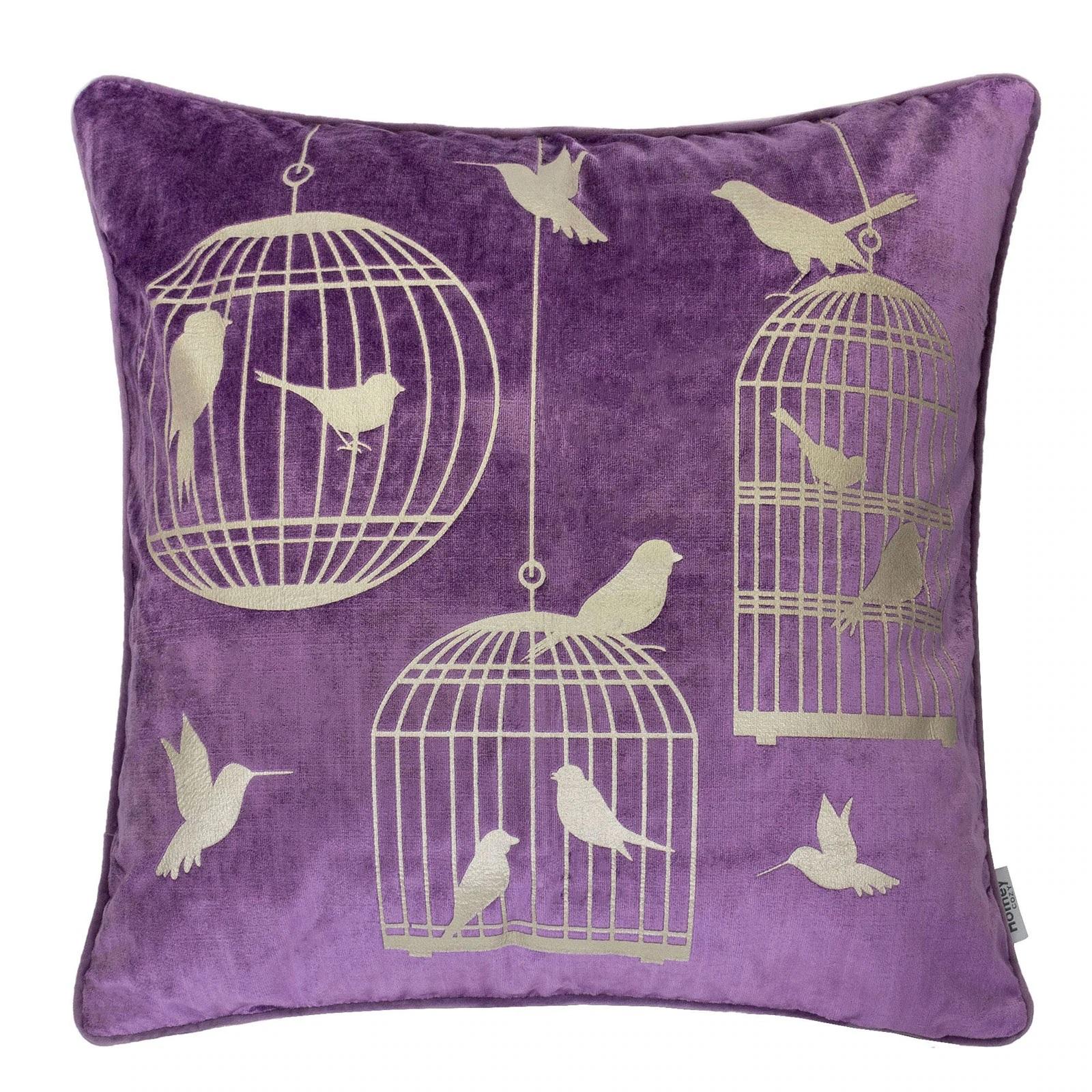 Transitional Accent Pillow PL8049-2PK Rina PL8049-2PK in Purple 