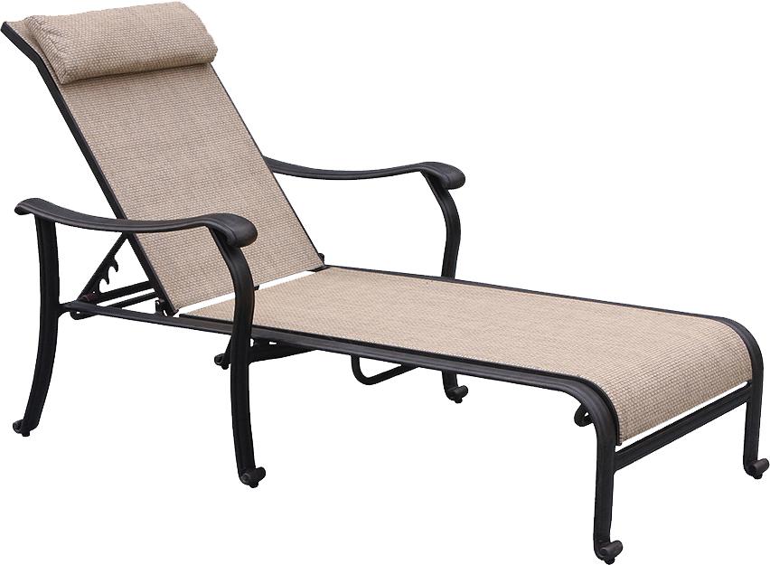 

    
Trinity Cast Aluminum & Sling Material Chaise Lounger Set of 2 by CaliPatio
