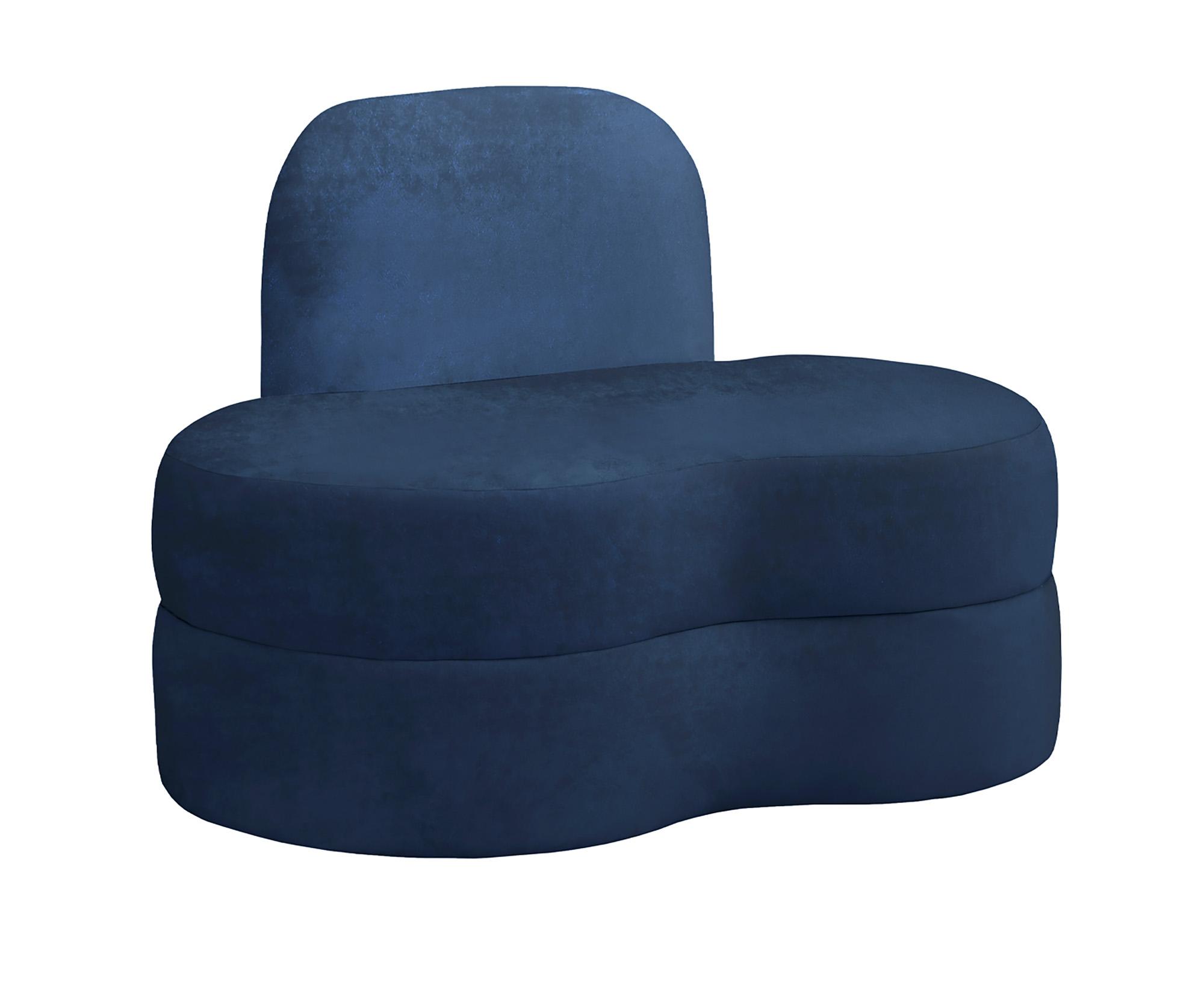 

    
Ultra Vogue Navy Velvet Lounge Chair MITZY 606Navy-C Meridian Contemporary
