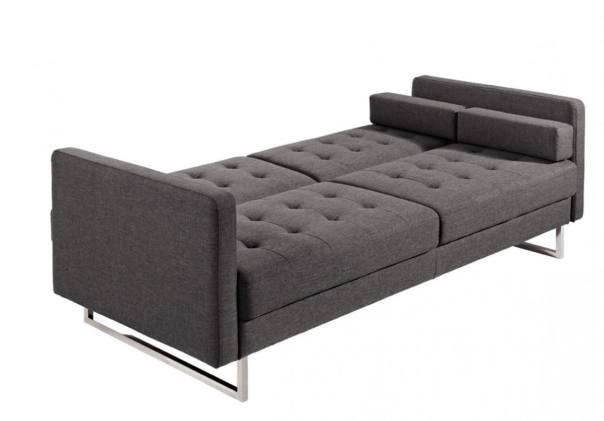 

    
Grey Fabric Sofa Bed VIG Divani Casa Bauxite Contemporary Modern
