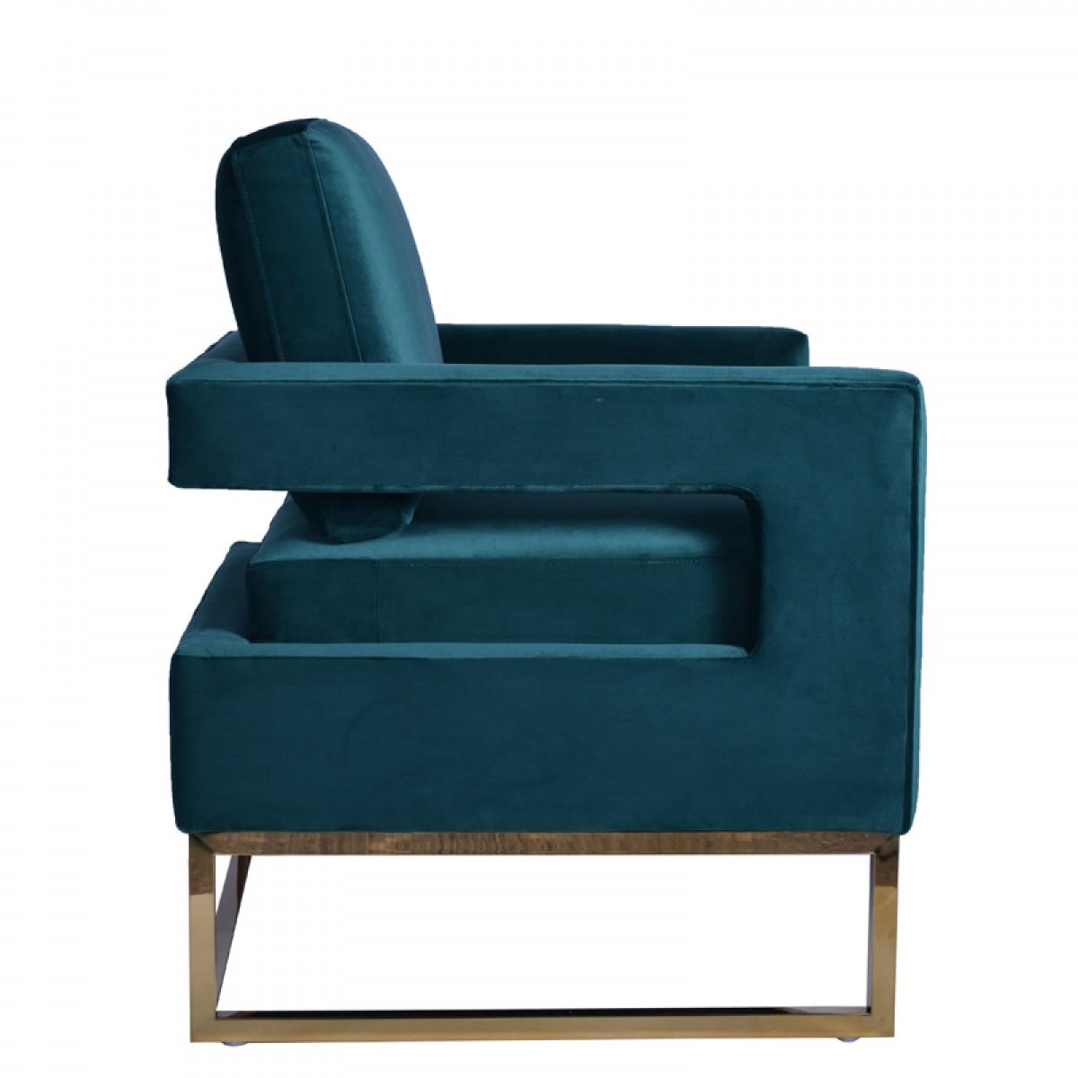 

    
VIG Furniture Modrest Edna Accent Chair Green/Gold VGRH-RHS-AC-201-GRN
