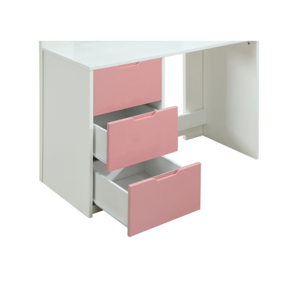 

    
Acme Furniture Nerice Loft Bed Pink 38040
